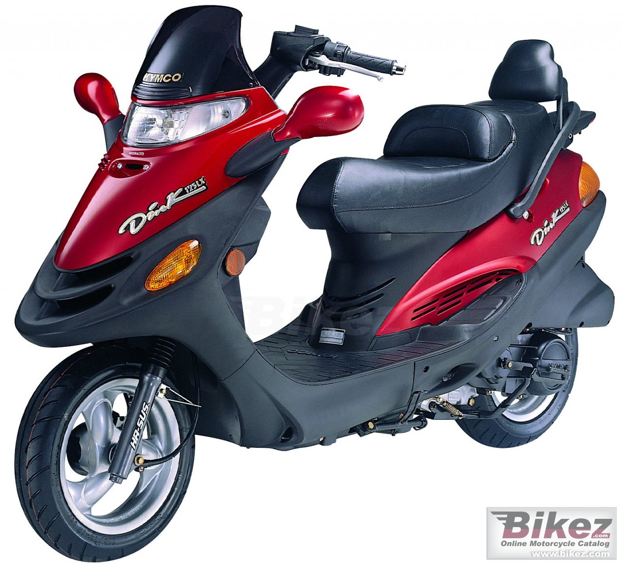 Big Kymco dink - yager 125 picture and wallpaper from Bikez.com